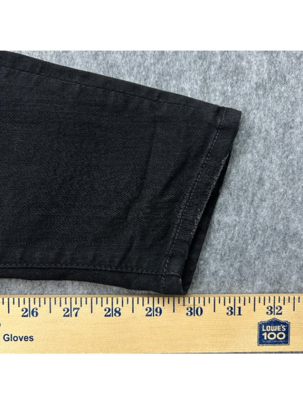 Mother The Looker Skinny Jeans Women's Size 28 Not Guilty Black Wash Denim - Picture 13 of 15